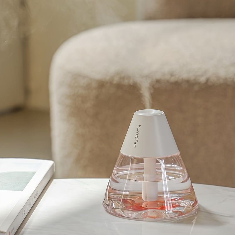 Mini Volcanic Humidifier - Quiet Desktop Humidifier