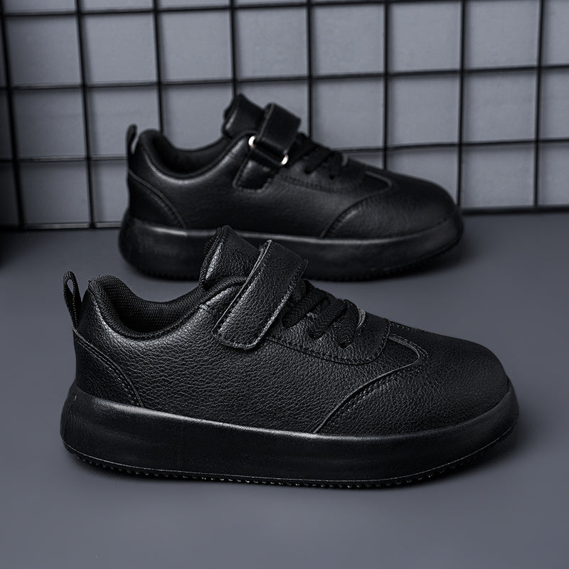 Fashion Leather Casual Shoes for Boys - Fall/Winter Ready