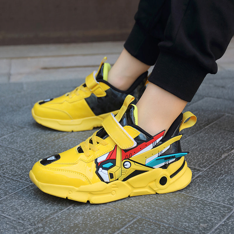 Boys' Waterproof Cartoon Running Shoes