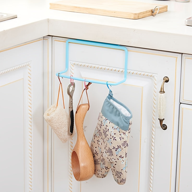 Over-the-Cabinet Kitchen Dish Towel Bar - Space-Saving Storage Solution