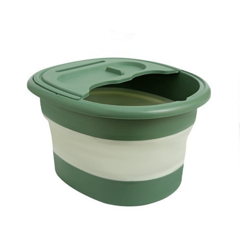 Foldable Foot Bath & Foot Massager Set