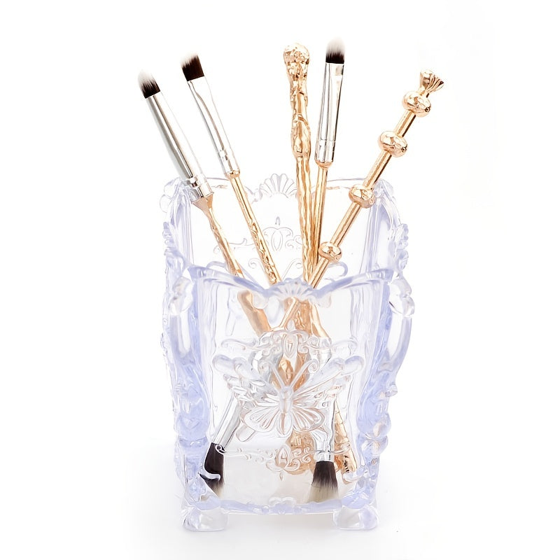 Makeup Brushes Set - 5pcs Wizard Wand Makeup Brushes