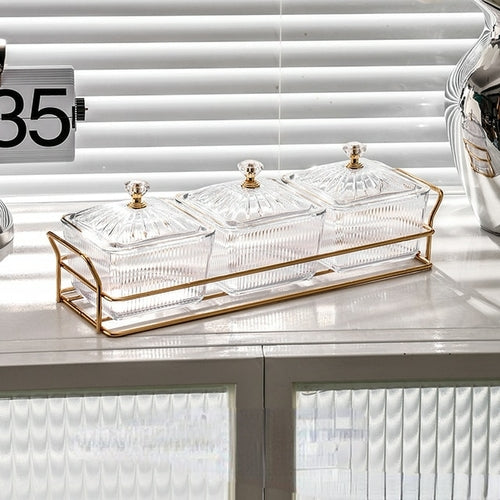 "Transparent Square Dried Fruit Salad Dessert Jars: A Stylish and Convenient Way to Serve and Enjoy Your Favorite Snacks