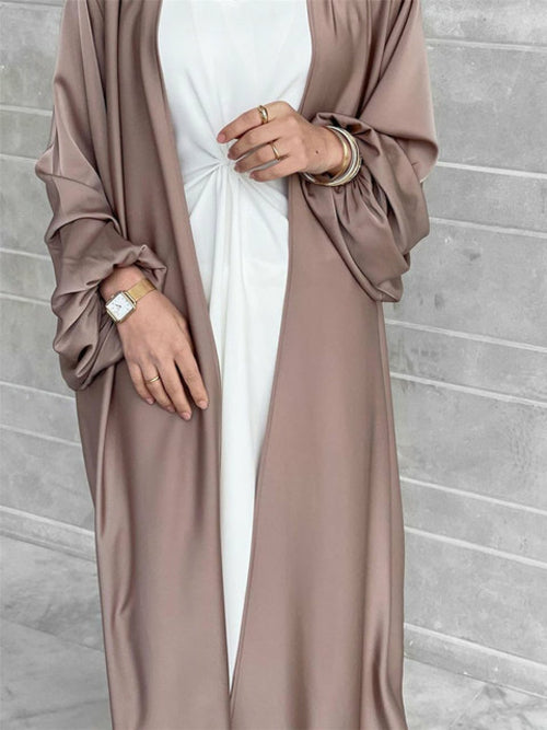 Women's Eid Open Abaya Inner Dress