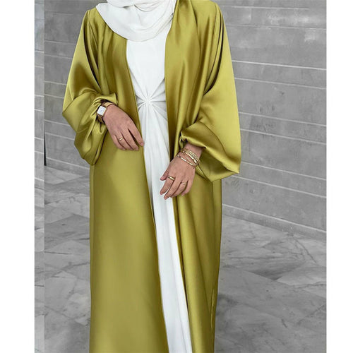 Women's Eid Open Abaya Inner Dress
