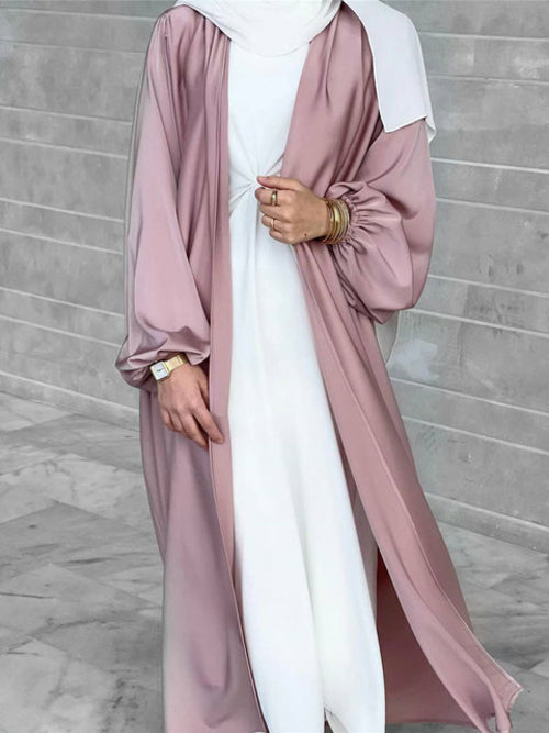Women's Eid Open Abaya Inner Dress