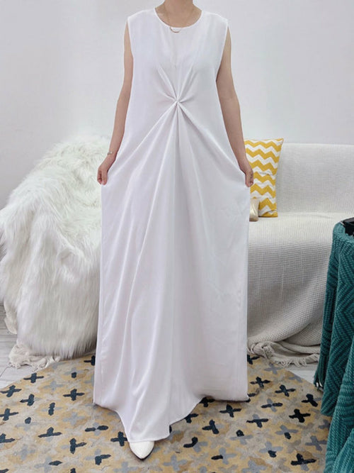 Women's Eid Open Abaya Inner Dress