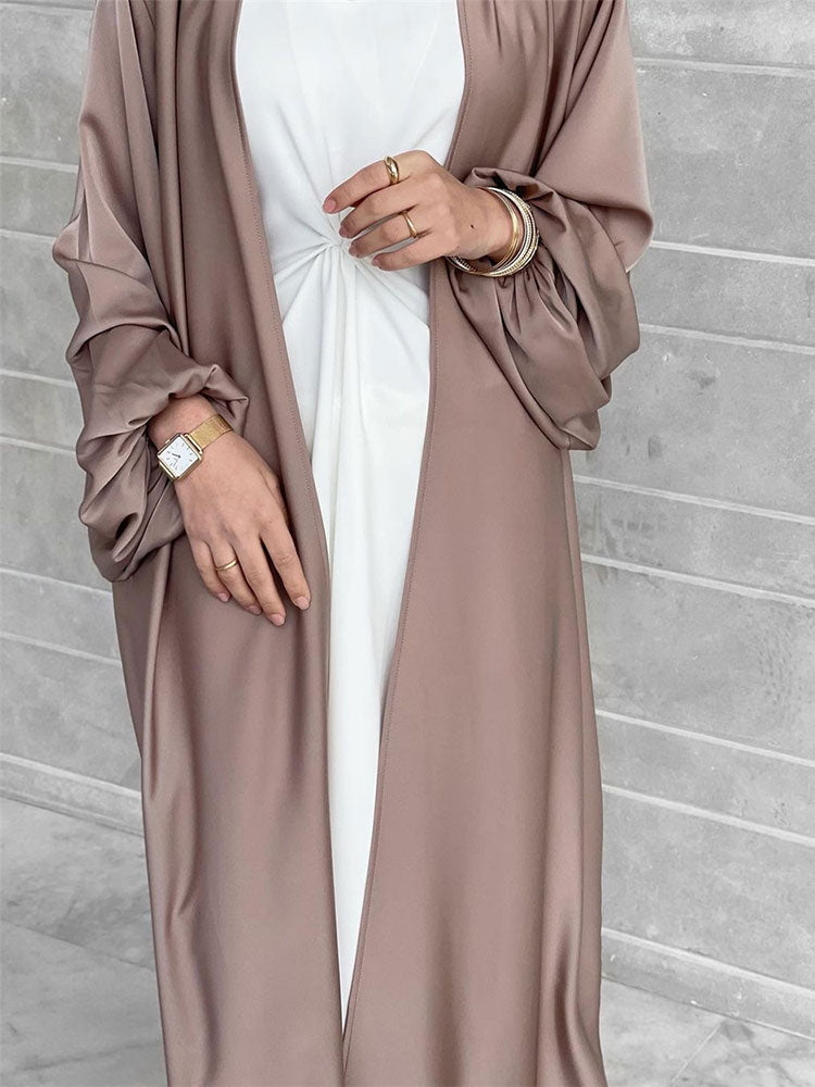Women's Eid Open Abaya Inner Dress