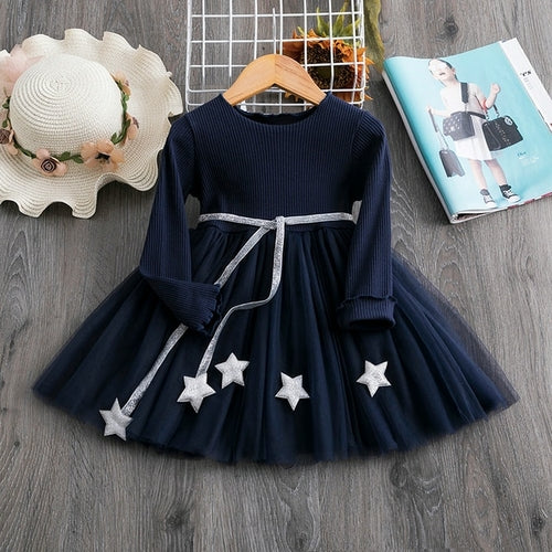 Adorable Polka Dot Party: Fall Tulle Dresses for Girls - Evening and Costume Wear