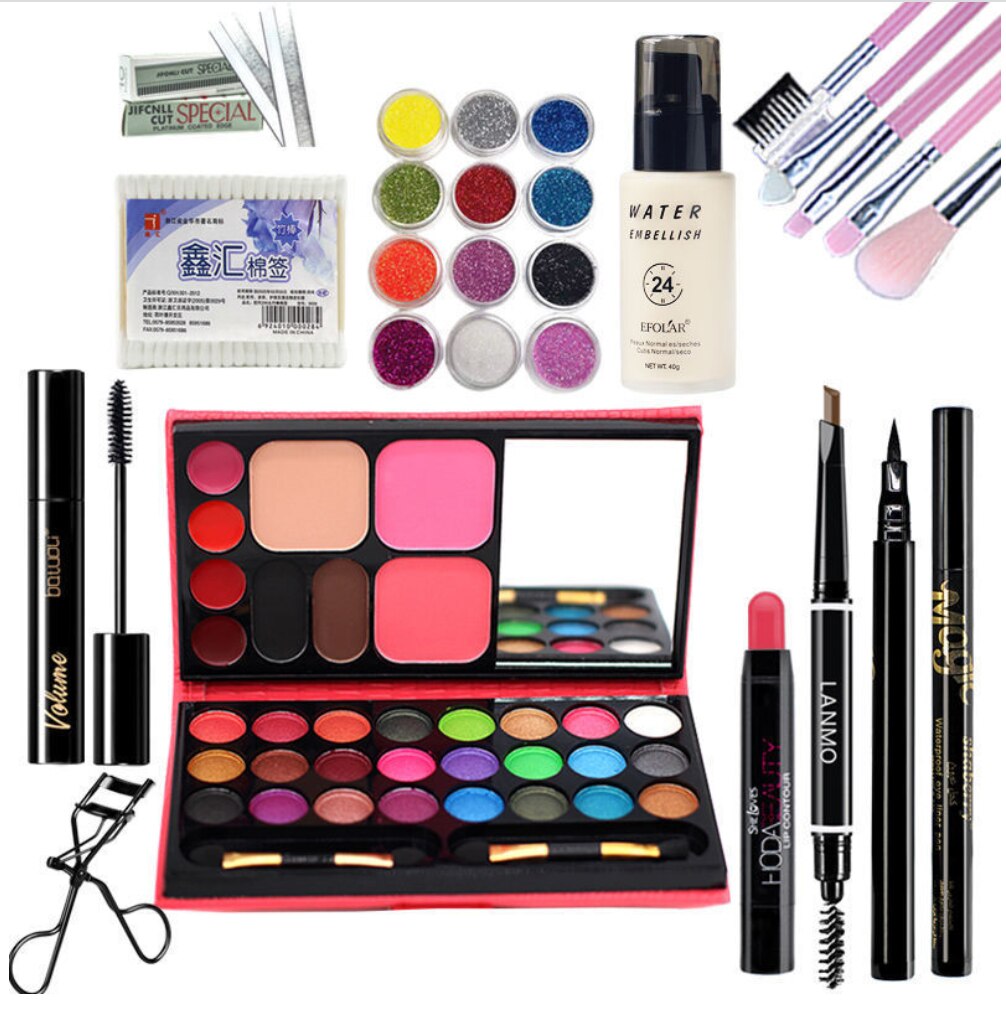 33-Color Leather Makeup Eyeshadow Palette