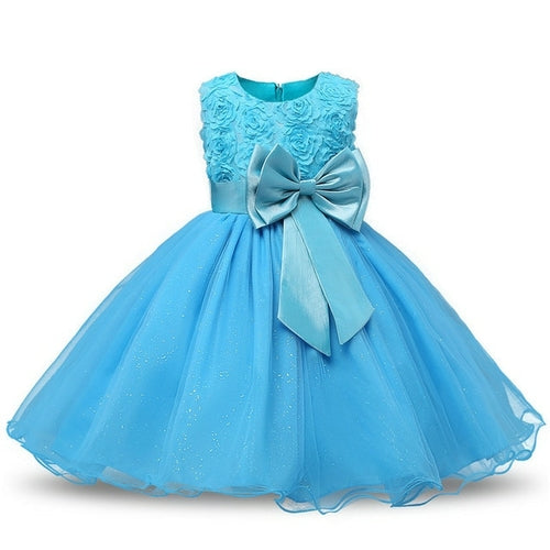 Regal Children's Princess Girl Dress for Weddings and Birthday Parties
