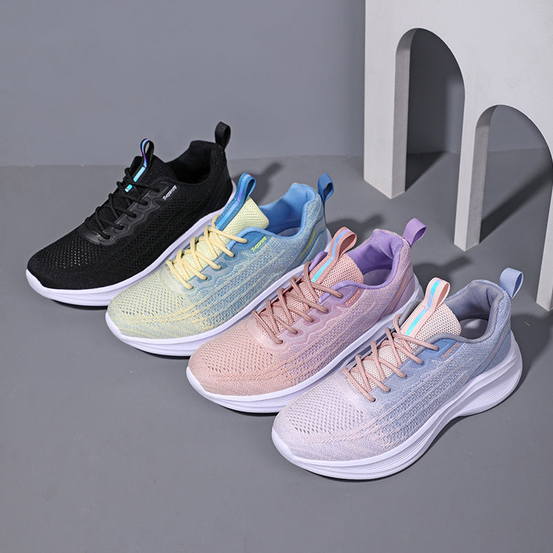 Women's Lightweight Breathable Flying Weave Running Shoes
