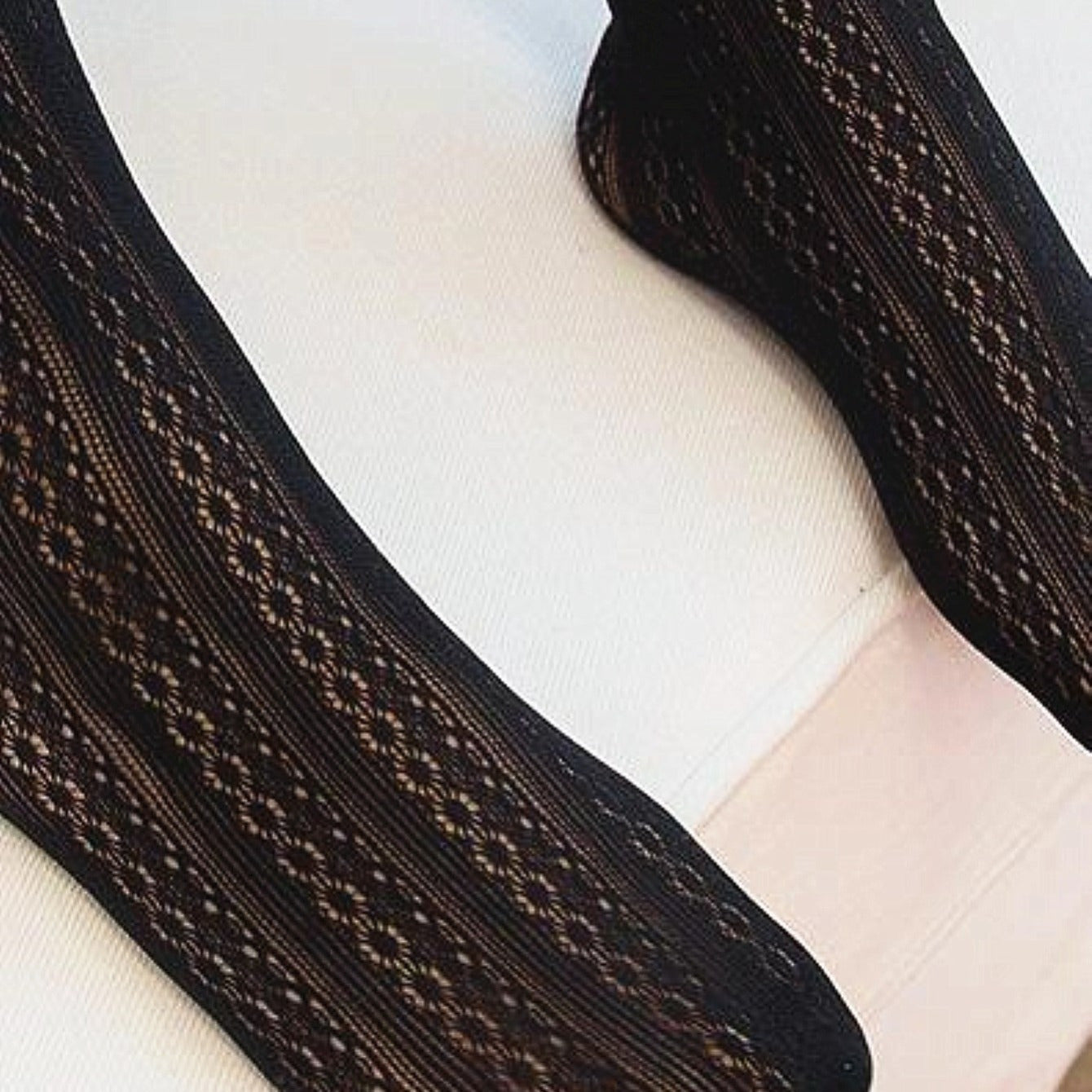 Baby Girl Black Lace Leggings