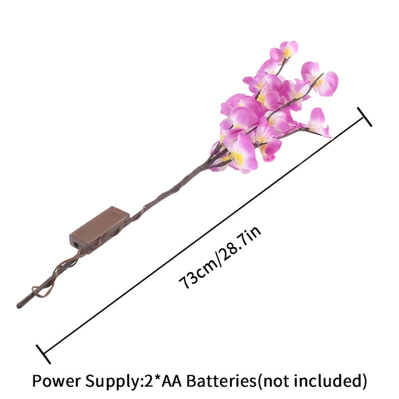 LED Butterfly Orchid Branch Light for Indoor Decoration
