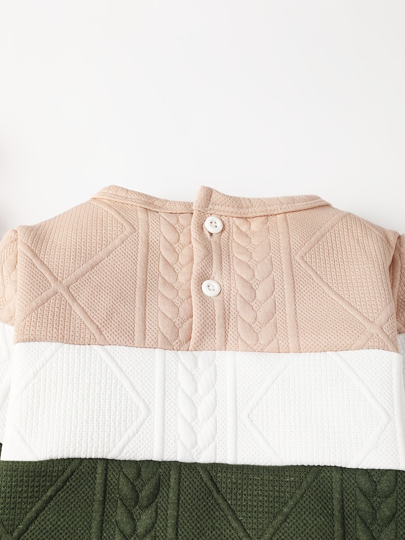 Boys Winter Warmth Color Block Pullover Top & Pants Set