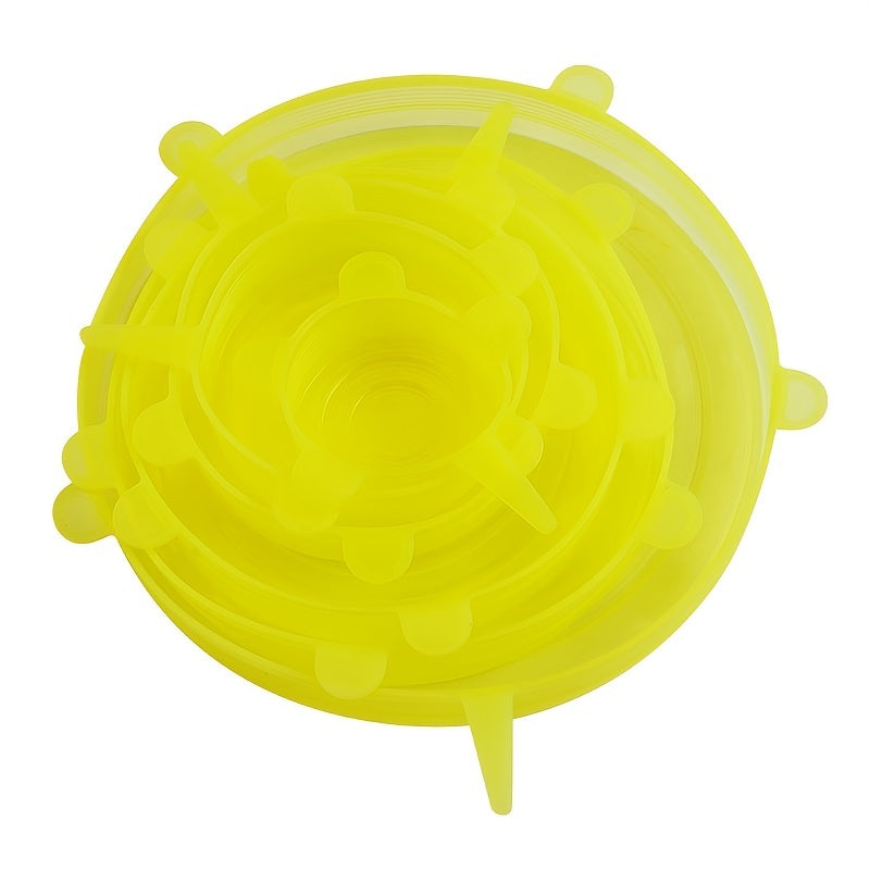 Silicone Stretch Lids (6/12pcs)