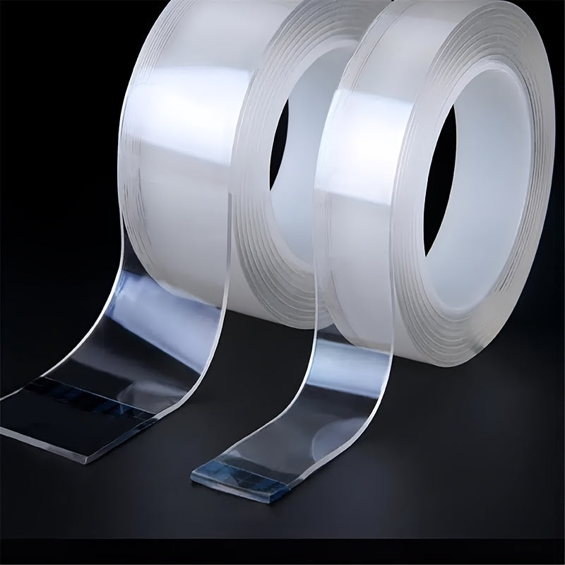 Nano Tape Roll - Double Sided, Transparent, Reusable, Waterproof Adhesive Tape