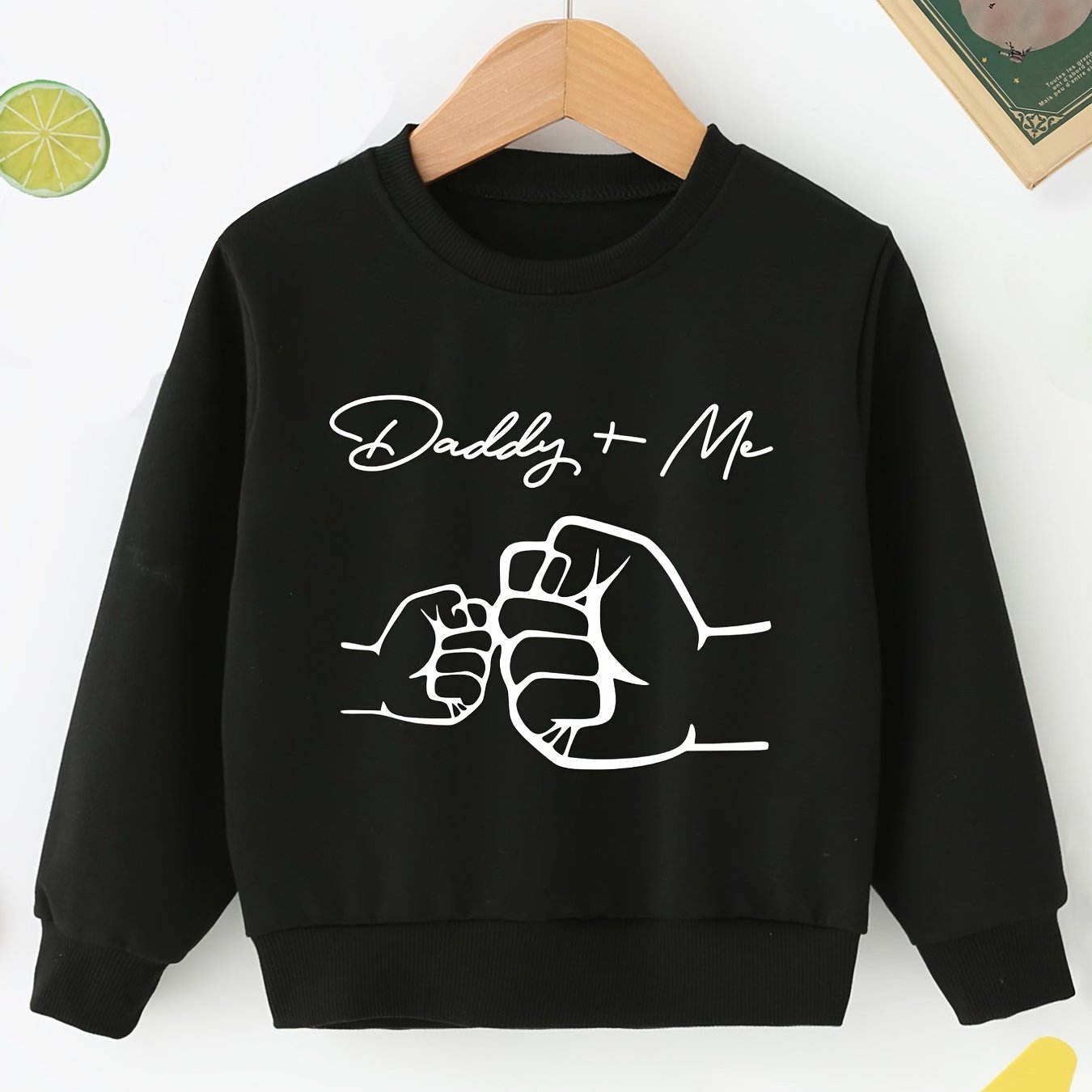 Boys' Creative Print Pullover Sweatshirt
