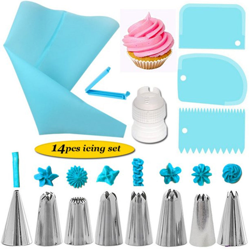 14-Piece Cake Decorating Tool Kit