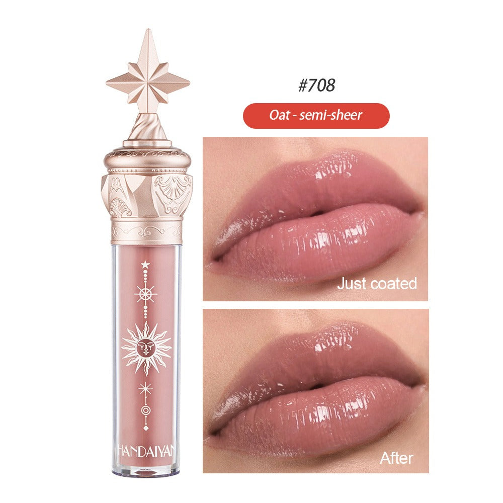SHINY STAR Moisturizing Long-Lasting Mirror Lip Glaze Lipstick