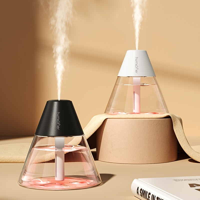 Mini Volcanic Humidifier - Quiet Desktop Humidifier