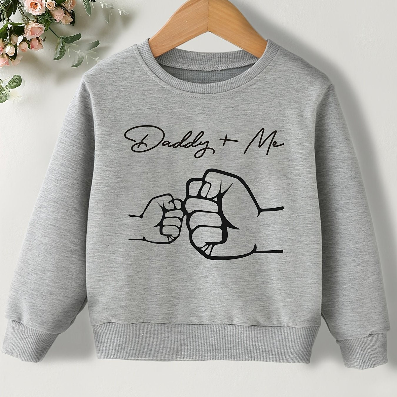 Boys' Creative Print Pullover Sweatshirt