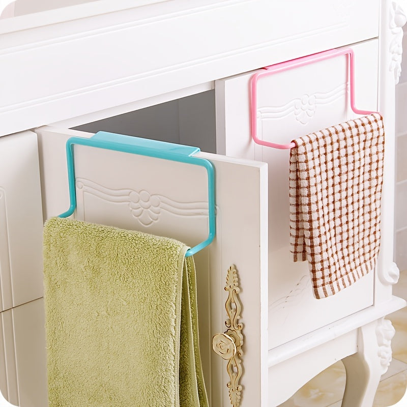Over-the-Cabinet Kitchen Dish Towel Bar - Space-Saving Storage Solution