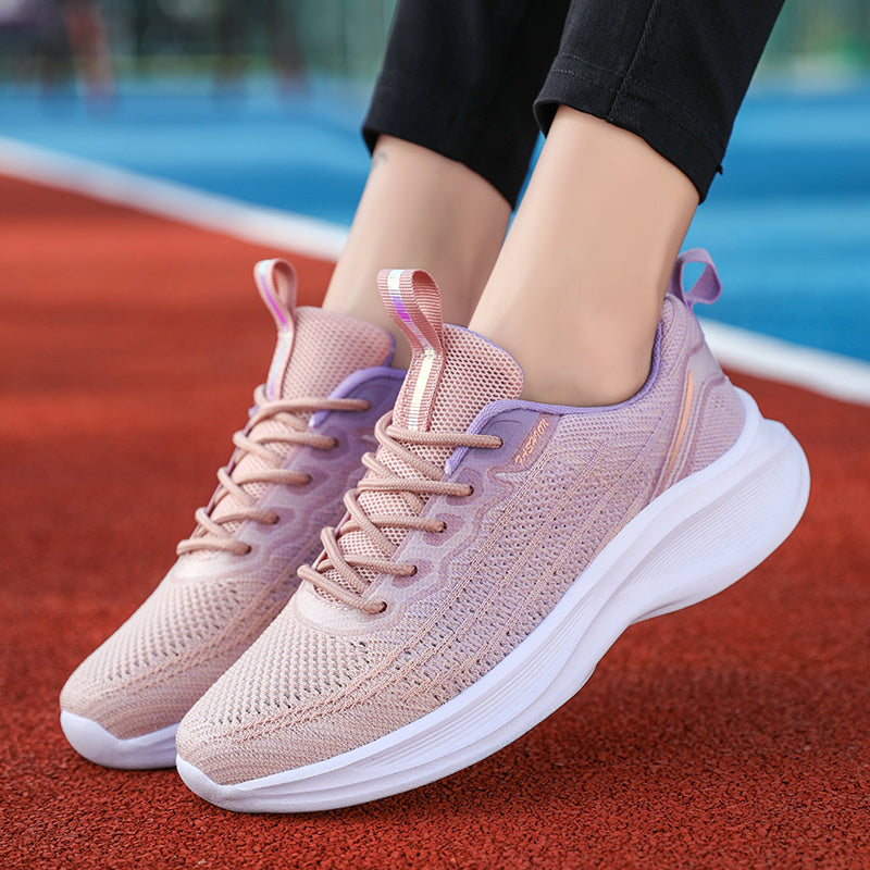 Women's Lightweight Breathable Flying Weave Running Shoes