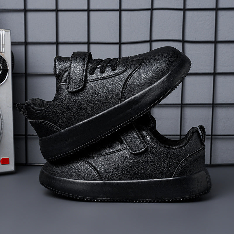 Fashion Leather Casual Shoes for Boys - Fall/Winter Ready