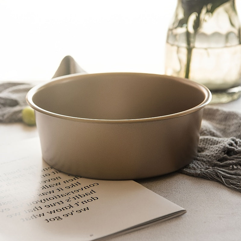 8-Inch Non-Stick Round Cake Pan with Removable Base