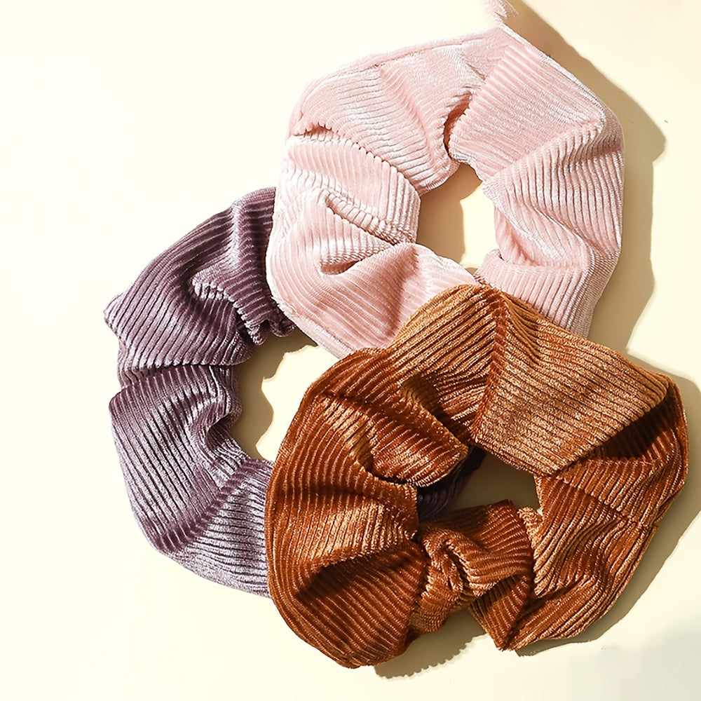 8-piece Velvet Bridesmaid Proposal Scrunchy Set