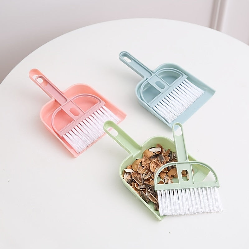 Compact Pet Broom and Dustpan Set