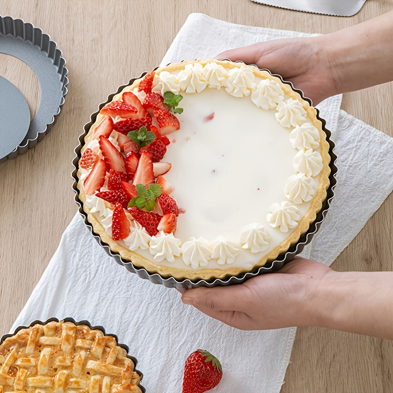 3PCS Removable Bottom Apple Pie Pans