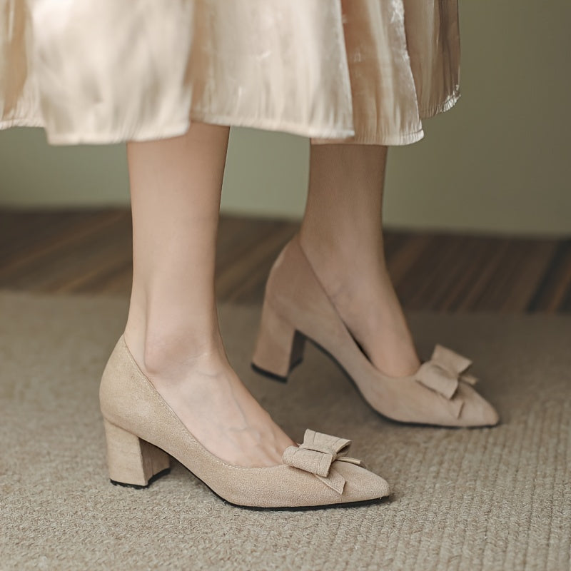 Bow Tie High Heels for Women