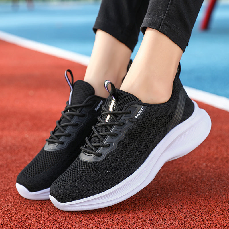 Women's Lightweight Breathable Flying Weave Running Shoes