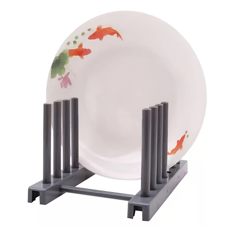 1pc Household Kitchen Dish Storage Rack