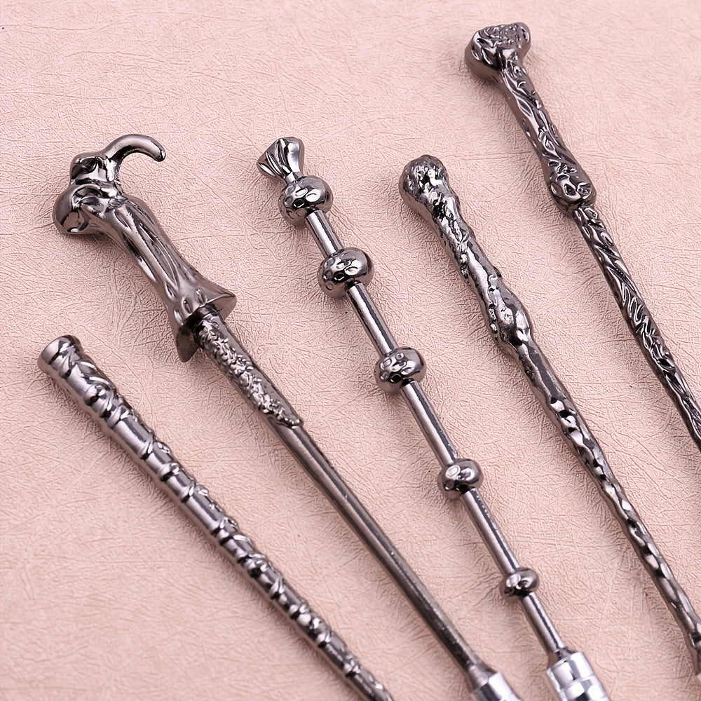 Makeup Brushes Set - 5pcs Wizard Wand Makeup Brushes