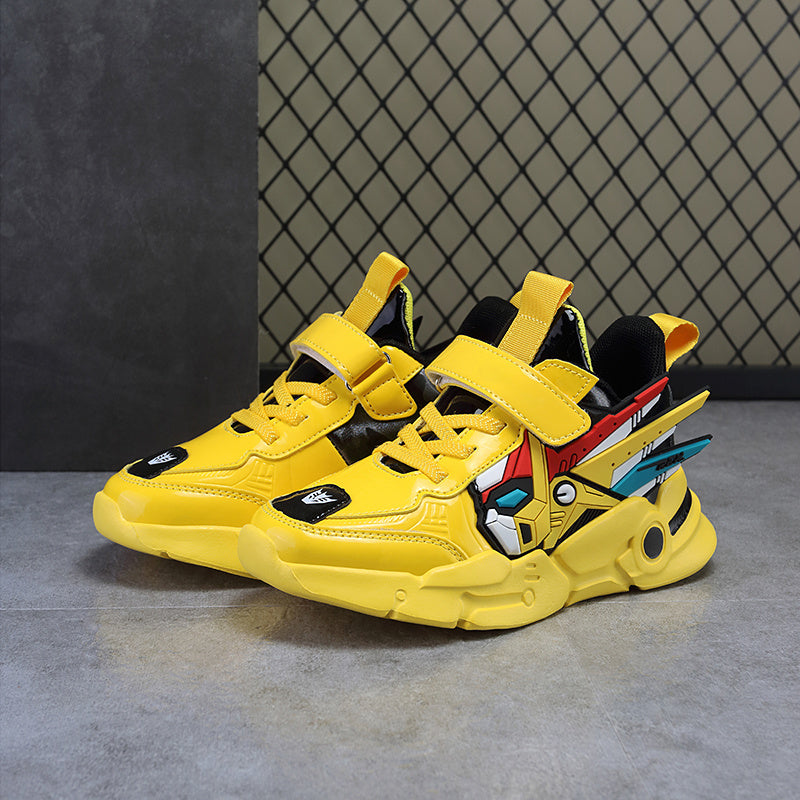 Boys' Waterproof Cartoon Running Shoes