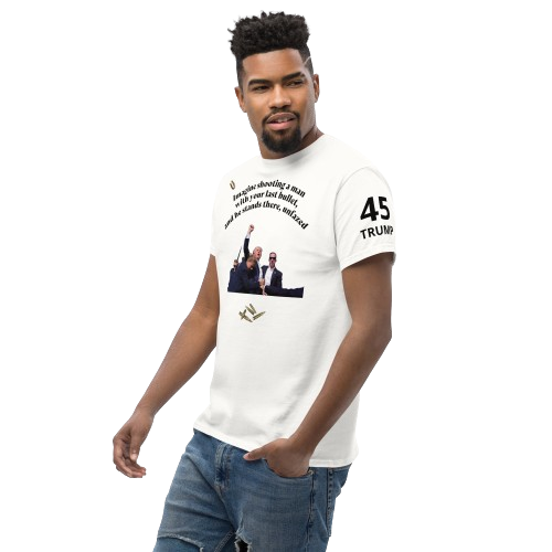 Trump T-shirt the 47th President on a Symbolic T-Shirt, Took 5 shots for this country