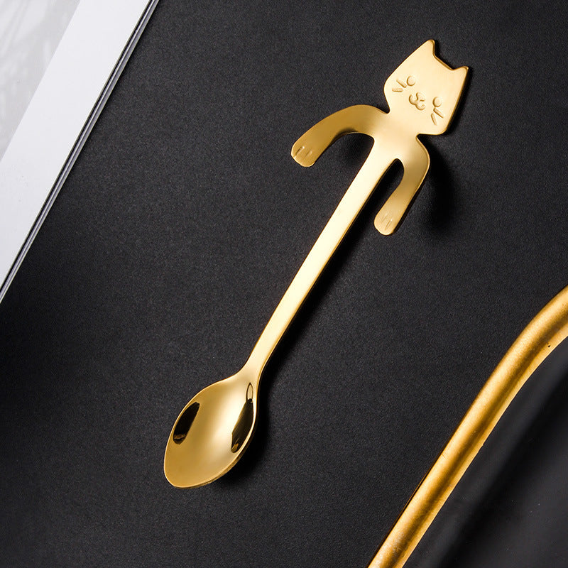 1pc Cute Cat Spoon - Fun Kitchen Gadget