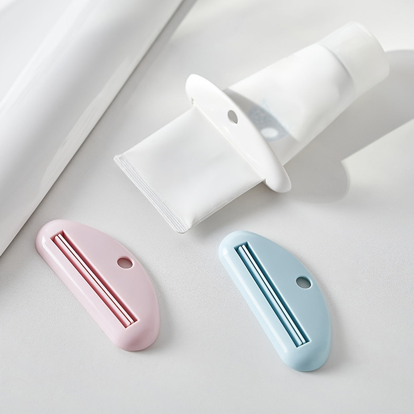 2 Pack Toothpaste Tube Squeezer Dispenser Clips