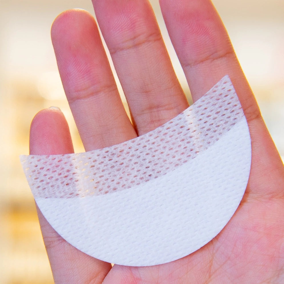 10-Pack of Professional Eyelash Extension Eye Stickers and Gel Patches for DIY False Lashes and Beauty Treatment