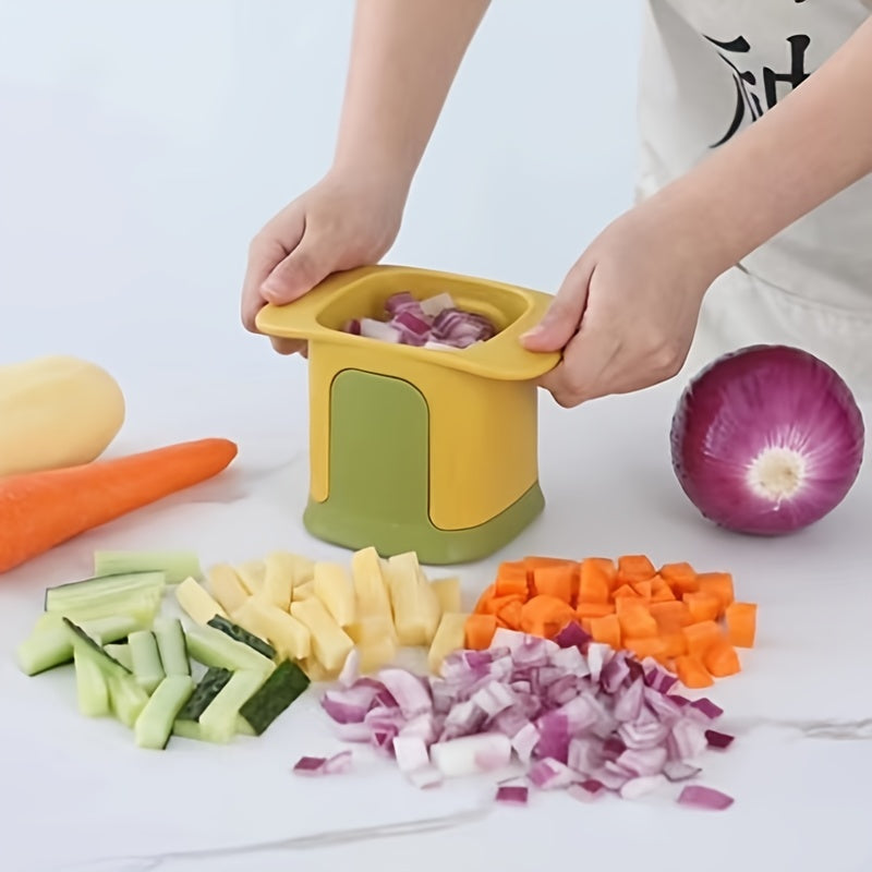 1pc French Fries Slicer, Onion Slicer, Carrot, Ham Slicer, Household Cucumber And Potato Slicer, Multifunctional Vegetable Slicer, Kitchen Tools