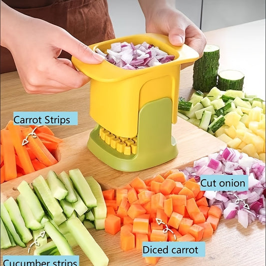 1pc French Fries Slicer, Onion Slicer, Carrot, Ham Slicer, Household Cucumber And Potato Slicer, Multifunctional Vegetable Slicer, Kitchen Tools