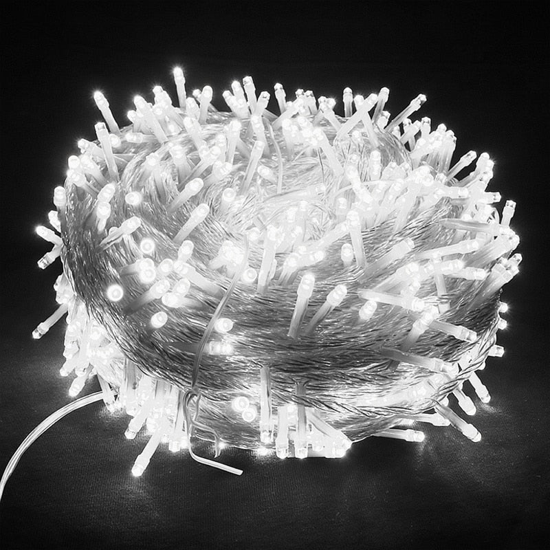 Waterproof Fairy LED String Lights Garland for Outdoor Decor