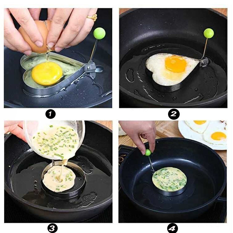 304 Stainless Steel Egg Rings