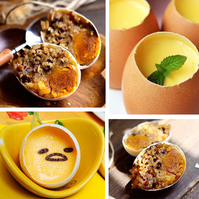 1pc Egg Cracker Topper, Stainless Steel Egg Opener, Eggshell Cutter, Kitchen Remover Tool For Raw/Soft Hard Boiled Egg