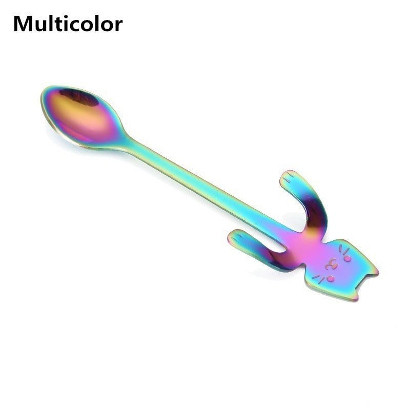 1pc Cute Cat Spoon - Fun Kitchen Gadget
