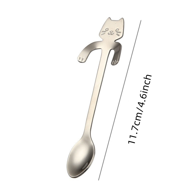 1pc Cute Cat Spoon - Fun Kitchen Gadget