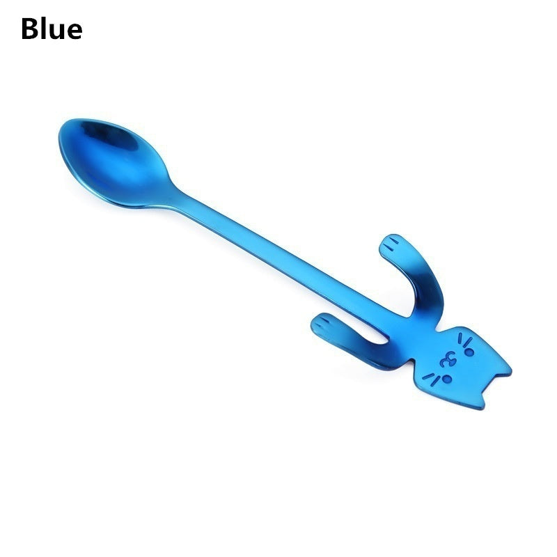 1pc Cute Cat Spoon - Fun Kitchen Gadget